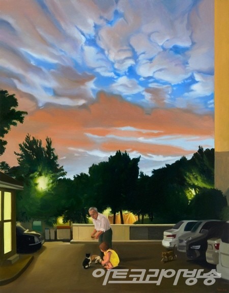 식사 시간이다! - Discovery of the World 136_91.0x116.8cm_2019_조이스진作