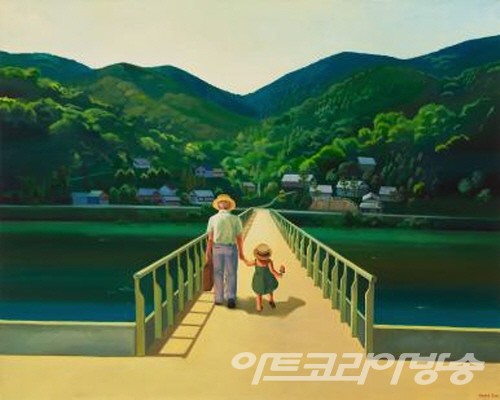 여름 방학 - Discovery of the World 132_100.0x80.3cm_2018 (retouched,2022)_조이스진作