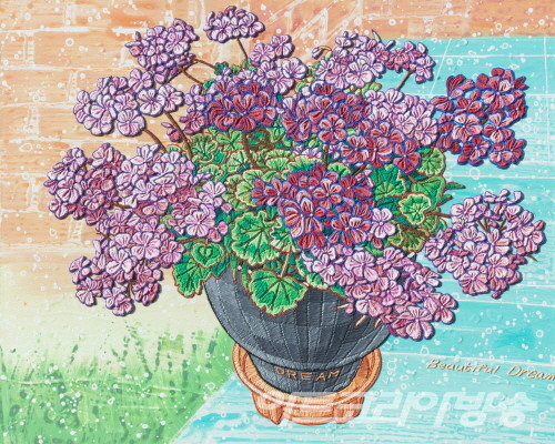 Beautiful Dream_72.7x90.9cm_Acrylic on canvas_2022