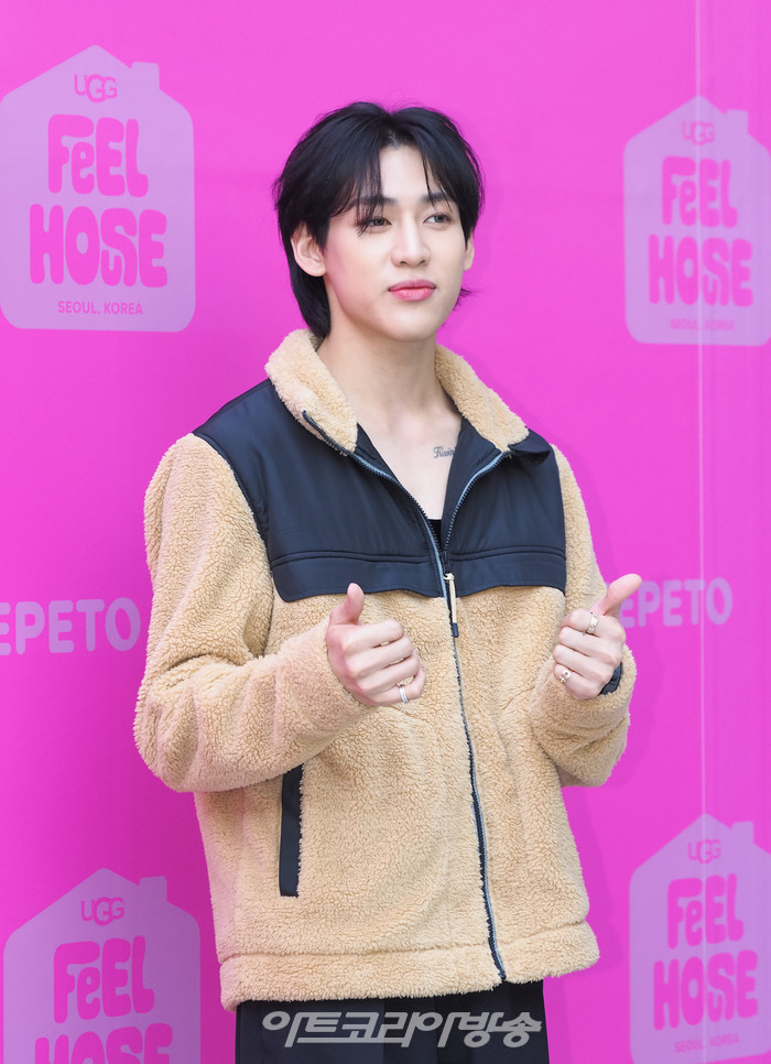 어그x제페토 FEEL HOUSE 팝업 론칭 기념 포토월 행사(갓세븐(GOT7) 뱀뱀) 2022.11.24 사진 ⓒ아트코리아방송 이용선 기자​