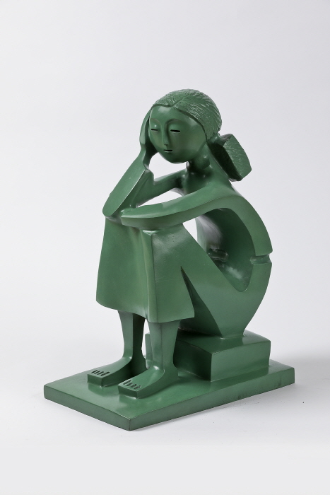 3. 앉아있는 여인, 2021