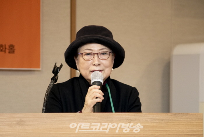 (사)한국화진흥회 김춘옥 이사장