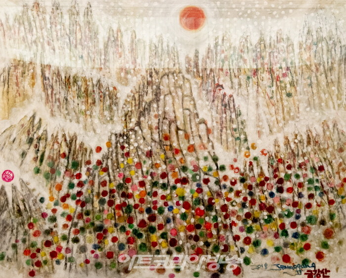 강정희-금강산 일만이천봉