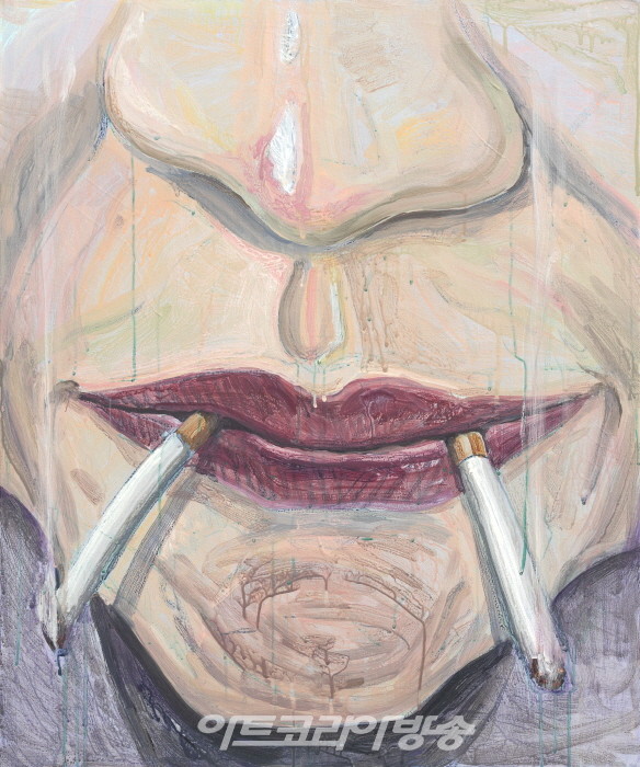 쌍 배_캔버스에 아크릴_72.7×60.6cm_2022