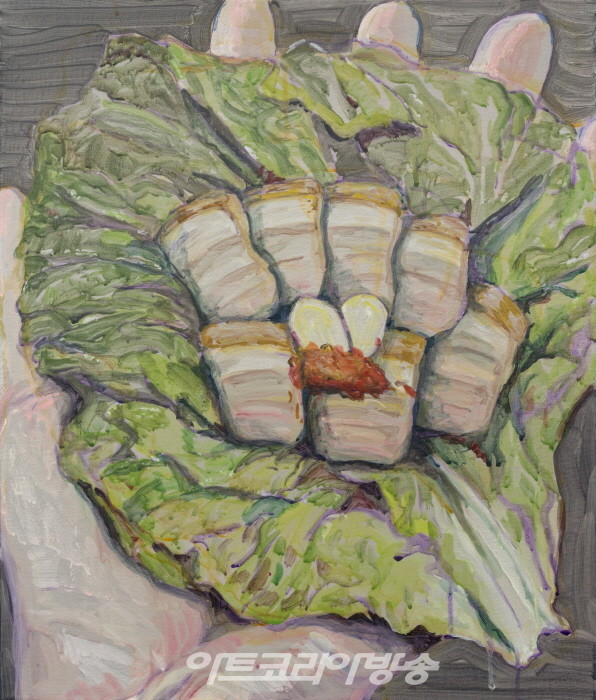 욕심_캔버스에 아크릴_53×45.5cm_2022 