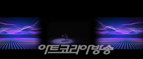 1분 59초 공연 매핑 영상 일부