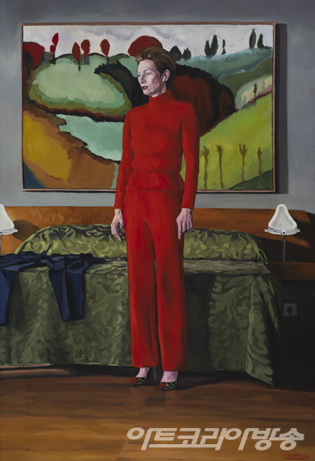 그게 다 외로워서 그래_78x114cm_oil on canvas_2022 - 박종화