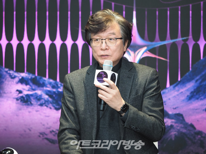 서울라이트 DDP 기자간담회(이경돈 서울디자인재단 대표이사) 2022.12.16 사진 ⓒ아트코리아방송 이용선 기자​