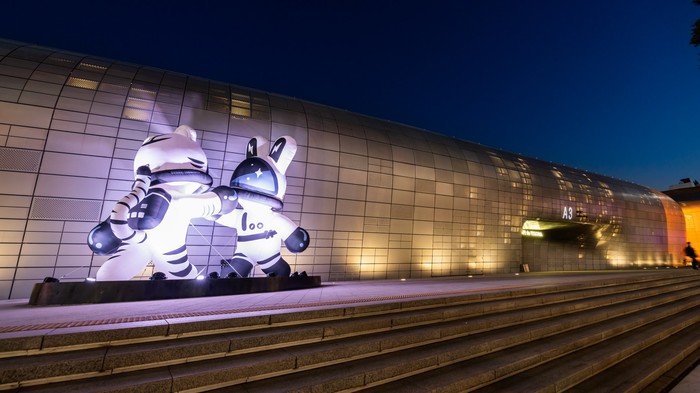 빛 조형물. 제공 서울디자인재단