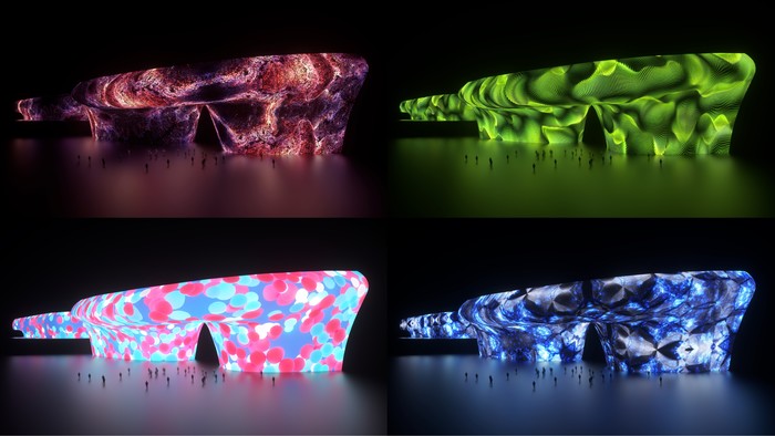 기아 특별 영상 '오퍼짓 유나이티드' 전시 작품. 제공 서울디자인재단