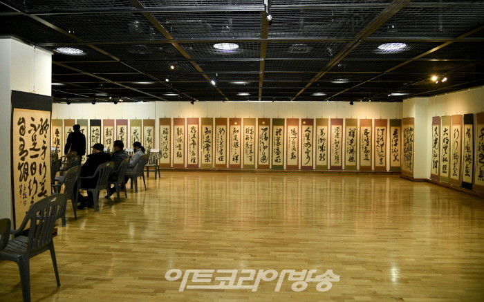 서예가 예당 지영호 작가 '독도수호대전'