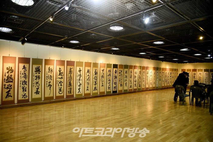 서예가 예당 지영호 작가 '독도수호대전'