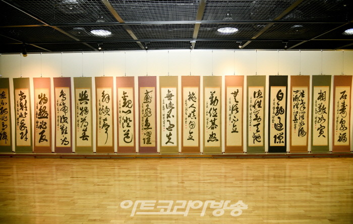 서예가 예당 지영호 작가 '독도수호대전'