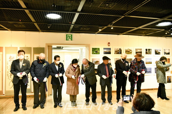 서예가 예당 지영호 작가 '독도수호대전'