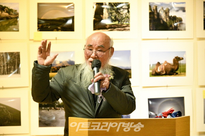 서예가 예당 지영호 작가 '독도수호대전'-원로 서예작가 운당 정영채 선생 축사