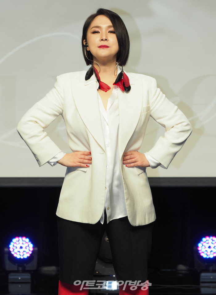 이지영 신곡 '퀸(Queen)' 발매 기념 쇼케이스. 2022.12.22 사진 ⓒ아트코리아방송 이용선 기자​