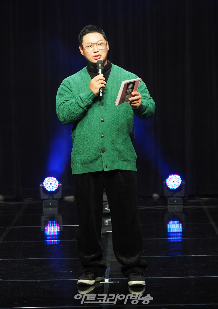 이지영 신곡 '퀸(Queen)' 발매 기념 쇼케이스(양치승 관장) 2022.12.22 사진 ⓒ아트코리아방송 이용선 기자​