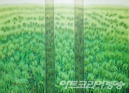 inner mind 20-023_100x72.7cm _ 김정자 作