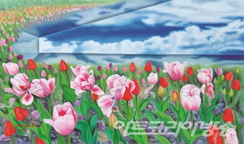 inner mind 22-036_43.5x73cm _ 김정자 作