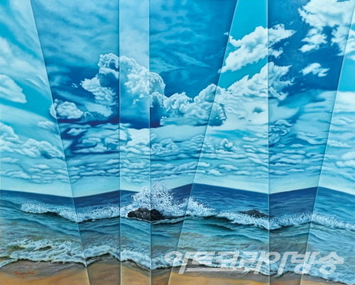 inner mind 22-033_182x227cm _ 김정자 作