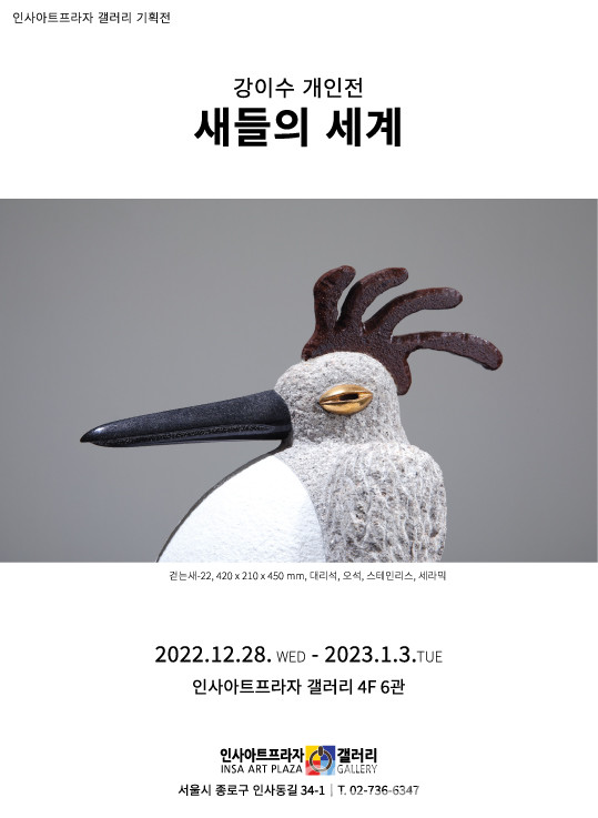 강이수 '새들의 세계' 포스터