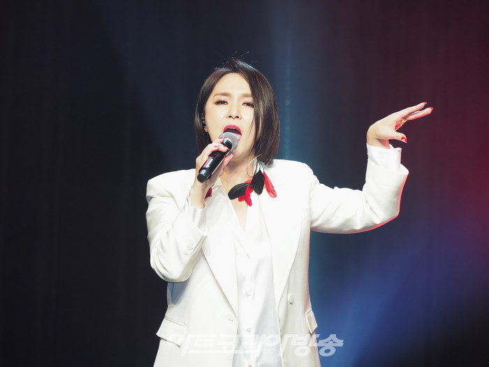 이지영 신곡 '퀸(Queen)' 발매 기념 쇼케이스. 2022.12.22 사진 ⓒ아트코리아방송 이용선 기자​