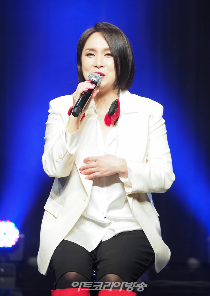 이지영 신곡 '퀸(Queen)' 발매 기념 쇼케이스. 2022.12.22 사진 ⓒ아트코리아방송 이용선 기자​