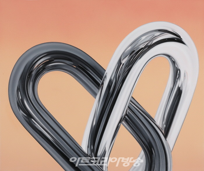 캔디스주(Candice Joo) Love Reflection 72.7 x 60.6cm Oil & Acrylic on Canvas 2022