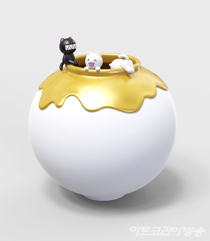 버블코코 꿀단지(Bubble Coco Honey jar) / 낸시랭(NANCY LANG)