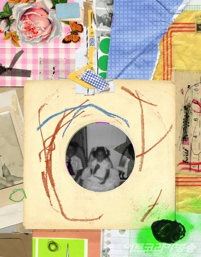 유나얼_Collage For Infancy 8, 2022, Digital Collage, Silk Screen On Paper, 100x78cm / 서울미술관 제공