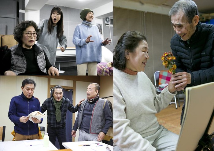 제7회 늘푸른연극제 연습 현장. 제공 늘푸른연극제 사무국 ⓒ스튜디오쉼표