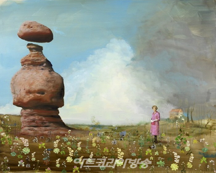 Tursic & Mille, Le déséspoir du peintre (Saxifrage des ombrages) (2022). Alfonso Artiaco, 나폴리 제공.