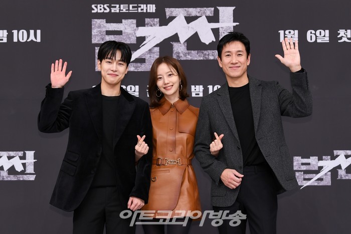 SBS 새 금토드라마 '법쩐' 제작발표회(강유석, 문채원, 이선균) 제공 SBS