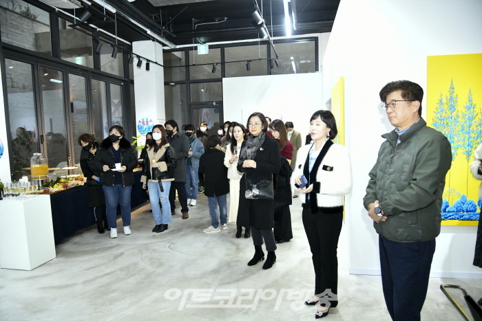 정영환 개인전 '목신의 오후' 오프닝 행사