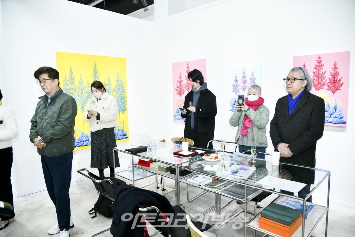 정영환 개인전 '목신의 오후' 오프닝 행사