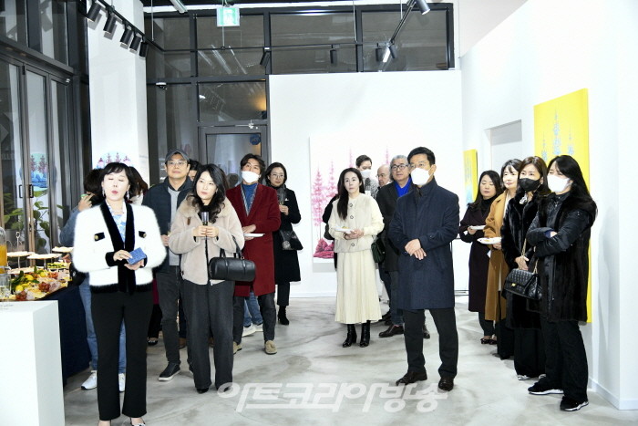 정영환 개인전 '목신의 오후' 오프닝 행사