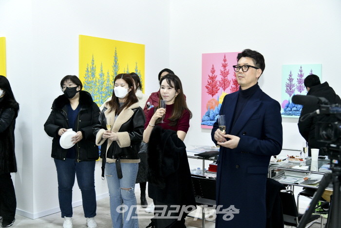 정영환 개인전 '목신의 오후' 오프닝 행사