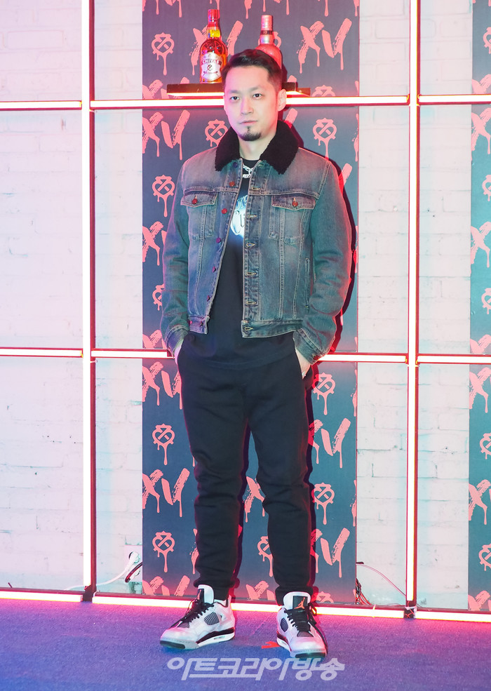 시바스(CHIVAS) 브랜드 팝업 스토어 '시바스 리갈 길'(CHIVAS REGAL GIL) 행사 포토월. 2023.01.11 사진 ⓒ아트코리아방송 이용선 기자​