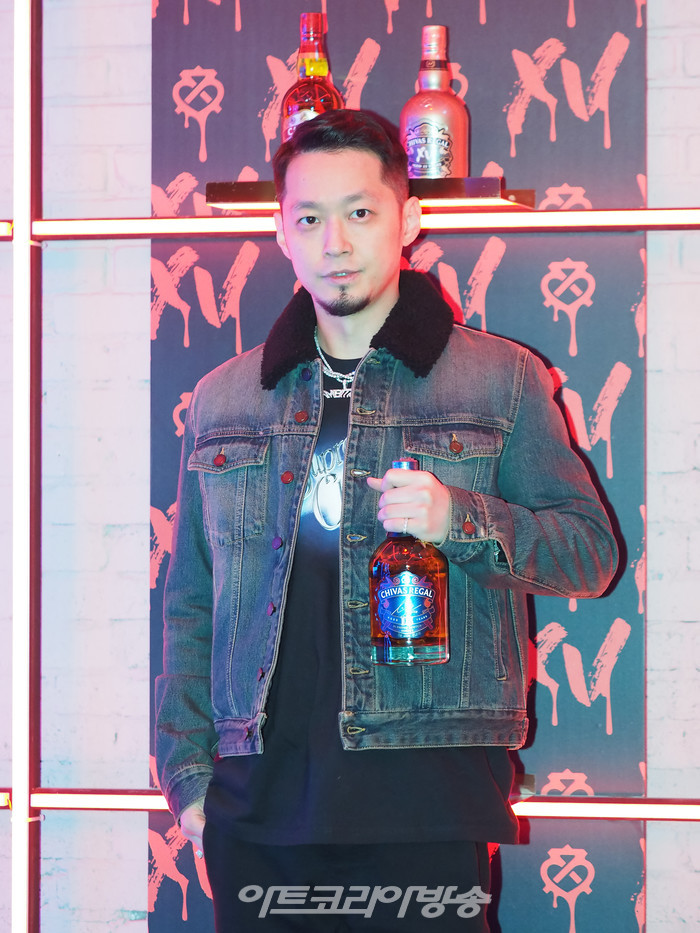 시바스(CHIVAS) 브랜드 팝업 스토어 '시바스 리갈 길'(CHIVAS REGAL GIL) 행사 포토월. 2023.01.11 사진 ⓒ아트코리아방송 이용선 기자​