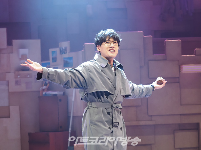 뮤지컬 '청춘소음' 프레스콜(오영원 역 정욱진) 2023.01.10 사진 ⓒ아트코리아방송 이용선 기자​