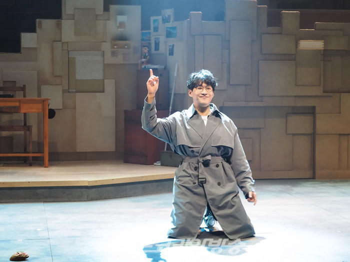 뮤지컬 '청춘소음' 프레스콜(오영원 역 정욱진) 2023.01.10 사진 ⓒ아트코리아방송 이용선 기자​