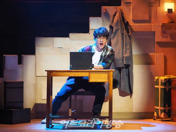 뮤지컬 '청춘소음' 프레스콜(오영원 역 정욱진) 2023.01.10 사진 ⓒ아트코리아방송 이용선 기자​