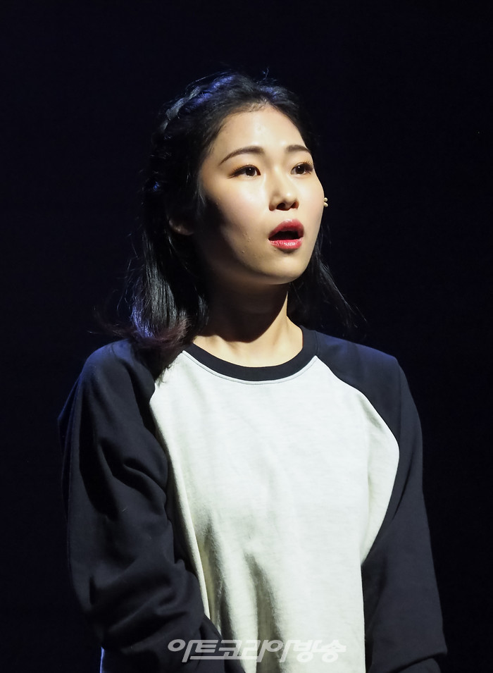 뮤지컬 '청춘소음' 프레스콜(한아름 역 김청아) 2023.01.10 사진 ⓒ아트코리아방송 이용선 기자​