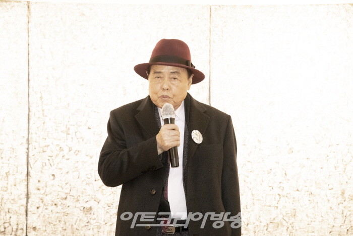 남기희 개인전 '무하유지향無何有之鄕 INFINITY' opening-국전작가협회 양태석 회장 축사