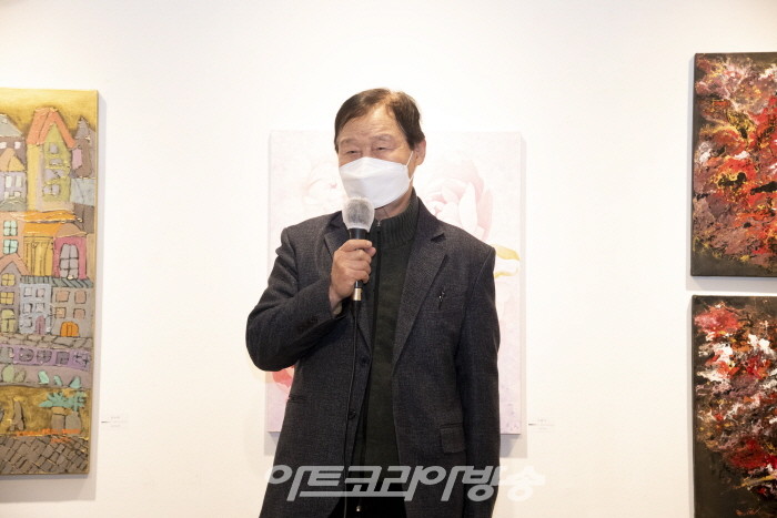 제9회 인사동 감성미술제 '상상초월'展-상미술회 이종환 회장 축사