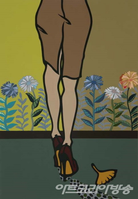 김미아 作_Going my way-in Autumn_116.8x80.3cm_acrylic on canvas_2021 ⓒ ART SPACE J