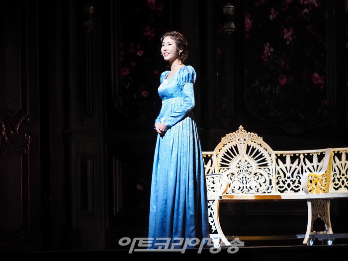 뮤지컬 '베토벤' 프레스콜(안토니 브렌타노 역 윤공주). 2023.01.19 사진 ⓒ아트코리아방송 이용선 기자​