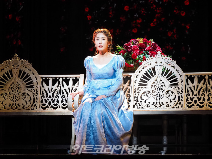 뮤지컬 '베토벤' 프레스콜(안토니 브렌타노 역 윤공주). 2023.01.19 사진 ⓒ아트코리아방송 이용선 기자​