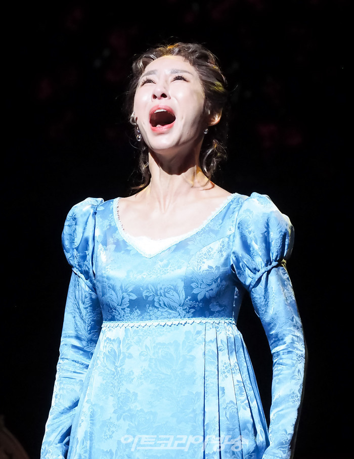 뮤지컬 '베토벤' 프레스콜(안토니 브렌타노 역 윤공주). 2023.01.19 사진 ⓒ아트코리아방송 이용선 기자​