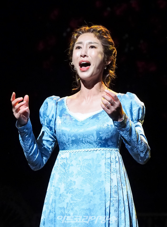 뮤지컬 '베토벤' 프레스콜(안토니 브렌타노 역 윤공주). 2023.01.19 사진 ⓒ아트코리아방송 이용선 기자​